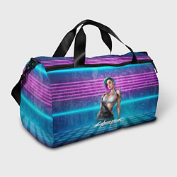 Сумки спортивные Judy 18 Джуди Cyberpunk2077, цвет: 3D-принт