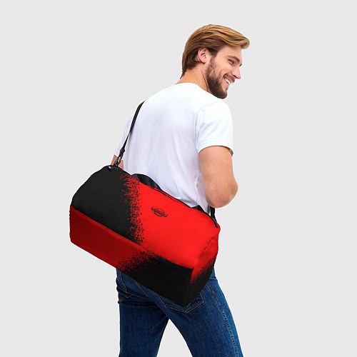 Спортивная сумка NISSAN Краска / 3D-принт – фото 3