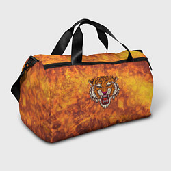 Сумки спортивные Пустынный тигр, цвет: 3D-принт