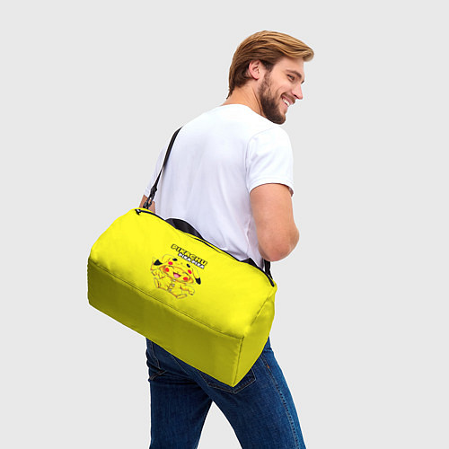 Спортивная сумка Пикачу Пика Пика в костюме / 3D-принт – фото 3