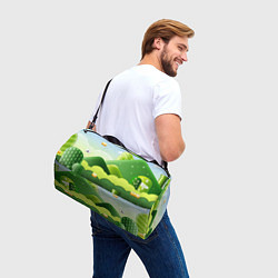 Сумки спортивные Вселенная марио, цвет: 3D-принт — фото 2