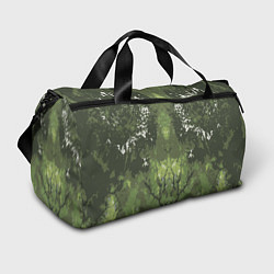 Сумки спортивные Абстрактный,графический рисунок зеленого цвета, цвет: 3D-принт