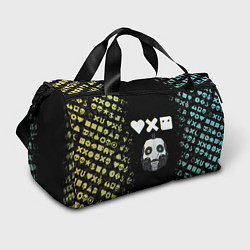 Сумки спортивные Love, Death and Robots Pattern, цвет: 3D-принт