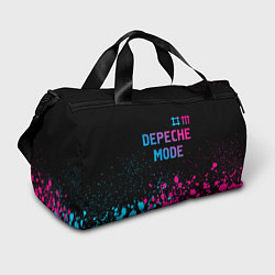 Сумки спортивные Depeche Mode Neon Gradient, цвет: 3D-принт
