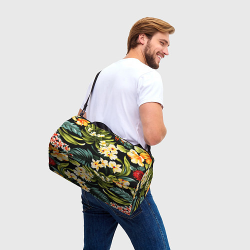Спортивная сумка Vanguard floral composition Summer / 3D-принт – фото 3