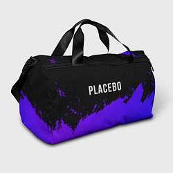 Сумки спортивные Placebo Purple Grunge, цвет: 3D-принт