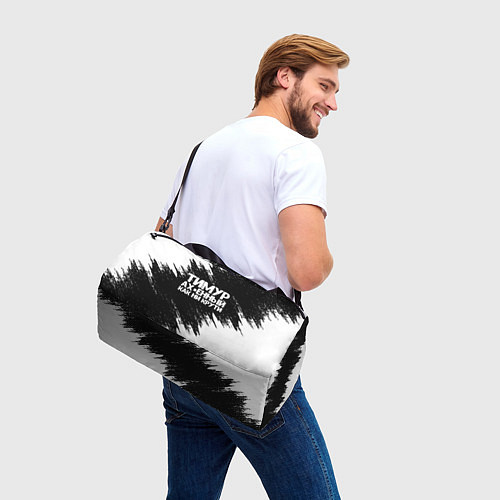 Спортивная сумка Тимур офигенный как ни крути / 3D-принт – фото 3