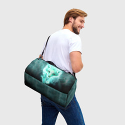 Сумки спортивные Волк из света, цвет: 3D-принт — фото 2