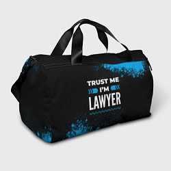 Сумки спортивные Trust me Im lawyer dark, цвет: 3D-принт