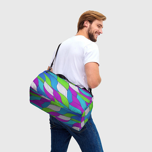 Спортивная сумка Цветная ткань / 3D-принт – фото 3