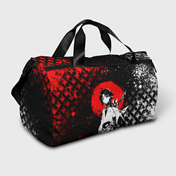 Сумки спортивные Аякс Сяо - Мрачный геншин, цвет: 3D-принт