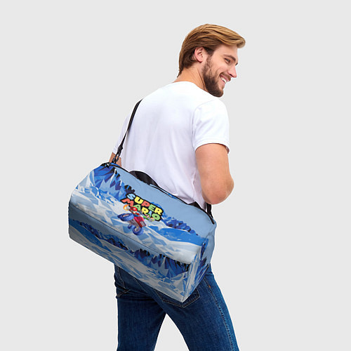 Спортивная сумка Марио и Луиджи гонщики - Super Mario / 3D-принт – фото 3