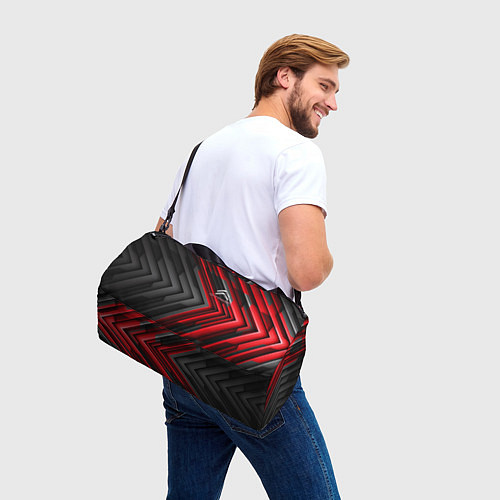 Спортивная сумка Citroen строгий стиль / 3D-принт – фото 3