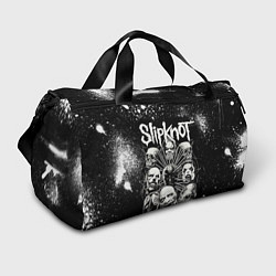 Сумки спортивные Slipknot Black, цвет: 3D-принт