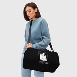 Сумки спортивные Милый Почита - человек бензопила, цвет: 3D-принт — фото 2