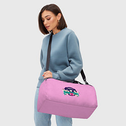 Сумки спортивные Happy Mothers Day - эмблема, цвет: 3D-принт — фото 2