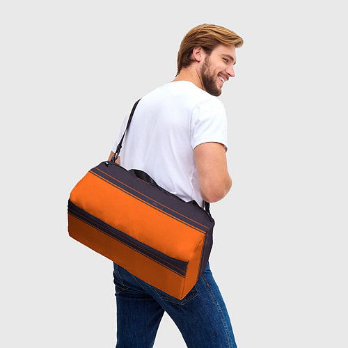 Спортивная сумка FIRM темно-оранжевый / 3D-принт – фото 3