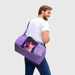 Сумки спортивные Уэнсдэй неон, цвет: 3D-принт — фото 2