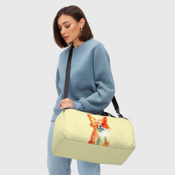 Сумки спортивные Живописная лисица, цвет: 3D-принт — фото 2