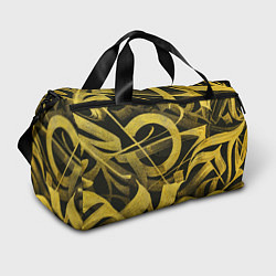 Сумки спортивные Gold Calligraphic, цвет: 3D-принт