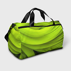 Сумки спортивные Зеленый абстрактный фон, цвет: 3D-принт
