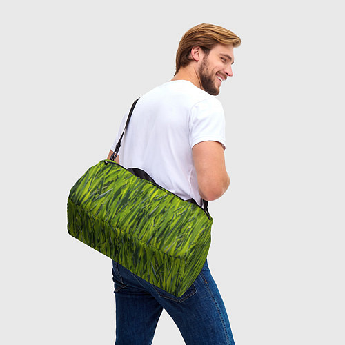 Спортивная сумка Ландшафт зелень / 3D-принт – фото 3
