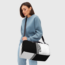 Сумки спортивные Спорт три полоски, цвет: 3D-принт — фото 2