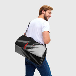 Сумки спортивные Honda cr-v - Монохром, цвет: 3D-принт — фото 2