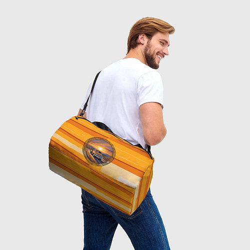 Спортивная сумка Грузовичек / 3D-принт – фото 3