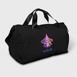 Сумки спортивные Cartoon witch, цвет: 3D-принт