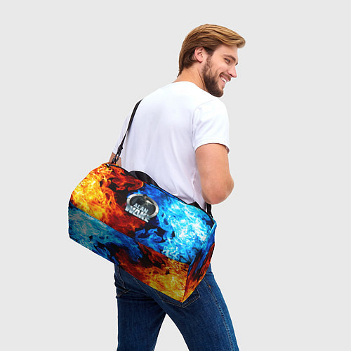 Спортивная сумка Alan Wake огни / 3D-принт – фото 3