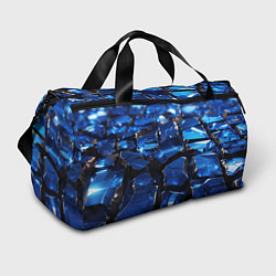 Сумки спортивные Синие яркие кубики, цвет: 3D-принт