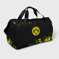 Сумки спортивные Borussia краски жёлтые, цвет: 3D-принт