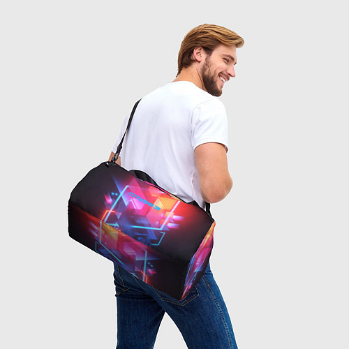Спортивная сумка Crysis текстура брони / 3D-принт – фото 3