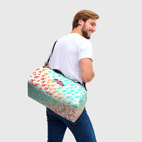 Спортивная сумка JoJo Bizarre pattern / 3D-принт – фото 3