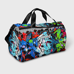 Сумки спортивные Tekken 8 уличная битва, цвет: 3D-принт