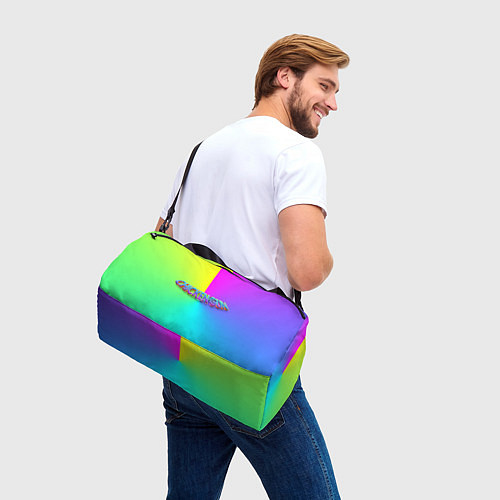 Спортивная сумка Палитра чикен ган / 3D-принт – фото 3