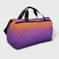 Сумки спортивные Градиент оранжево-фиолетовый, цвет: 3D-принт