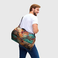 Сумки спортивные Красочный хаос, цвет: 3D-принт — фото 2