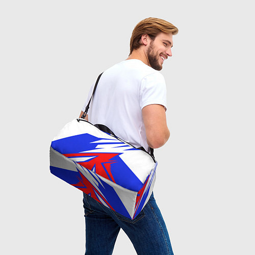 Спортивная сумка Geometry Russia / 3D-принт – фото 3