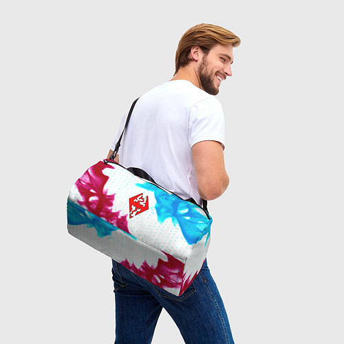 Спортивная сумка The Elder Scrolls flame / 3D-принт – фото 3