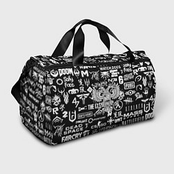 Сумки спортивные Киберсорт Россия герб, цвет: 3D-принт