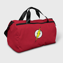 Сумки спортивные Flash on red background, цвет: 3D-принт