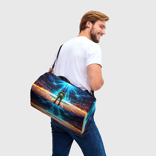 Спортивная сумка Двадцатый из Бостон Селтикс / 3D-принт – фото 3