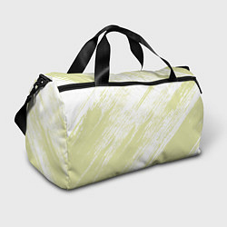 Сумки спортивные The color is white and yellow, цвет: 3D-принт