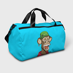 Сумки спортивные NFT smile ape, цвет: 3D-принт