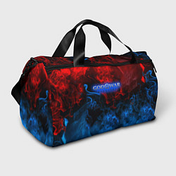 Сумки спортивные God of War битва огня, цвет: 3D-принт
