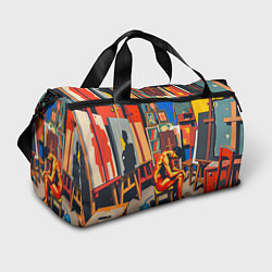 Сумки спортивные Художник в мастерской, цвет: 3D-принт