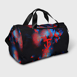Сумки спортивные Doom космическая абстракция, цвет: 3D-принт