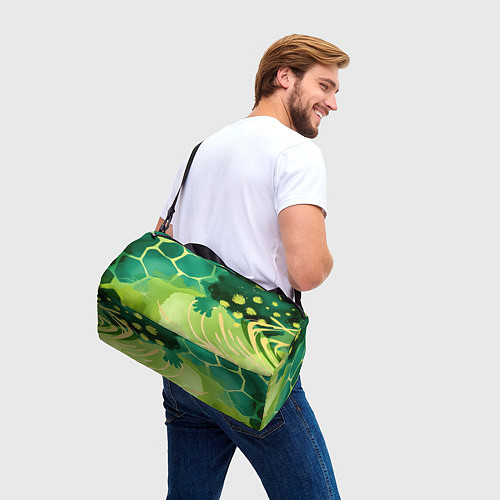Спортивная сумка Вдохновленный природой / 3D-принт – фото 3